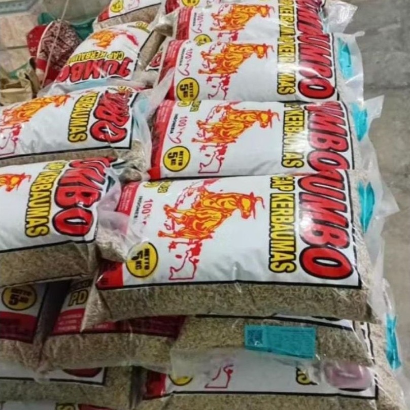 (PAKET BUNDLING 6PCS) BENIH PADI INPARI 32PD JUMBO CAP KERBAU MAS ORIGINAL 100% (BERSERTIFIKAT LABEL