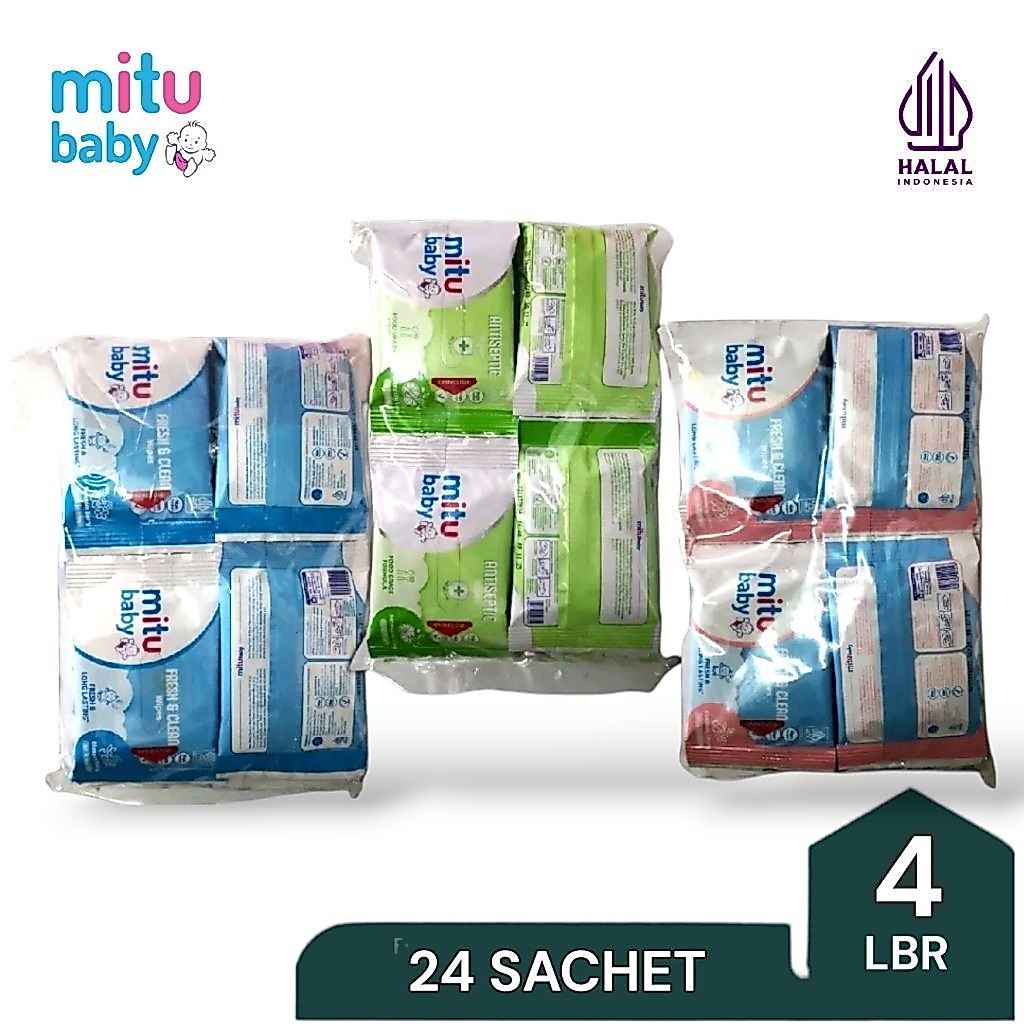 Mitu Baby Sachet Isi 4lbt x 24 Sachet
