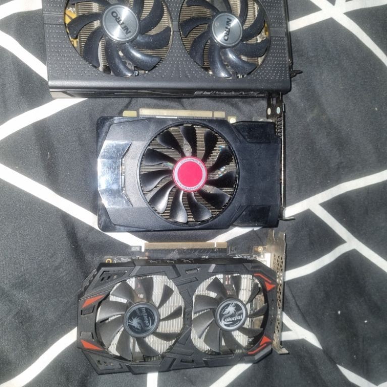 3 vga rusak rx 460 rx 550 gtx 1050 ti nodisplay rusak