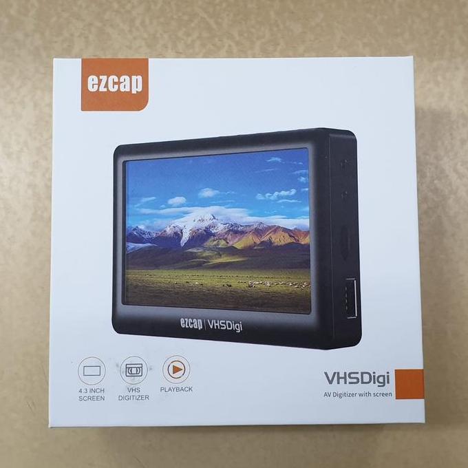 EZCAP 180 AV RCA VCR RECORDER SAVE TO FLASHDISK MICRO SD EZCAP180