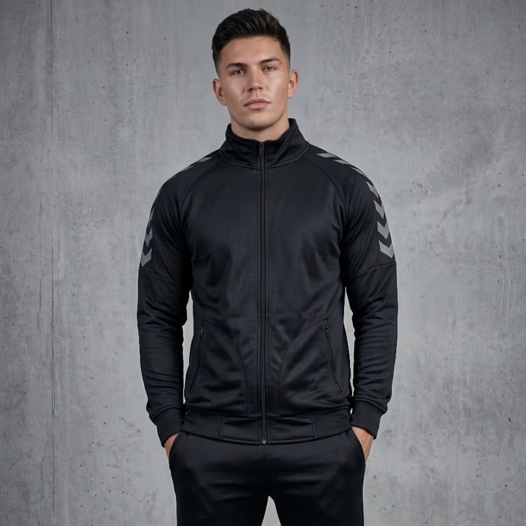 Jacket Tracktop Diadora Tracktop olahraga pria dan wanita
