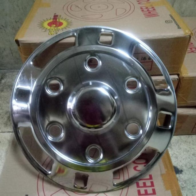 Dop Roda Truk/Bus Medium Ring 16 Lobang Baud 6 Depan (2pcs)