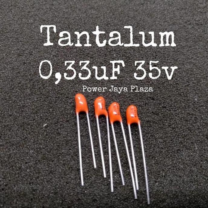 0.33UF KAPASITOR TANTALUM 0,33UF 35V PJP79