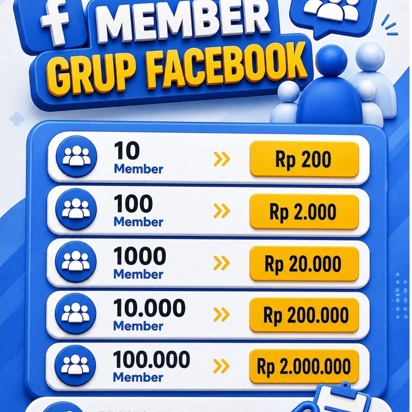 Facebook Member Grup Garansi Permanen