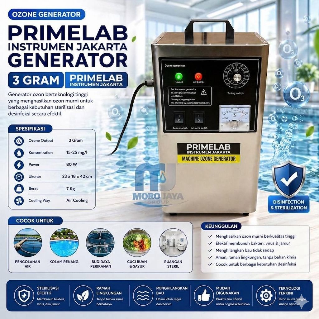 Mesin Ozone Generator 3Gram / Ozone Generator Sterilizer O3 Ozonizer