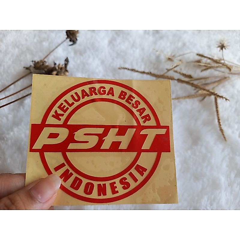 stiker timbul Psht