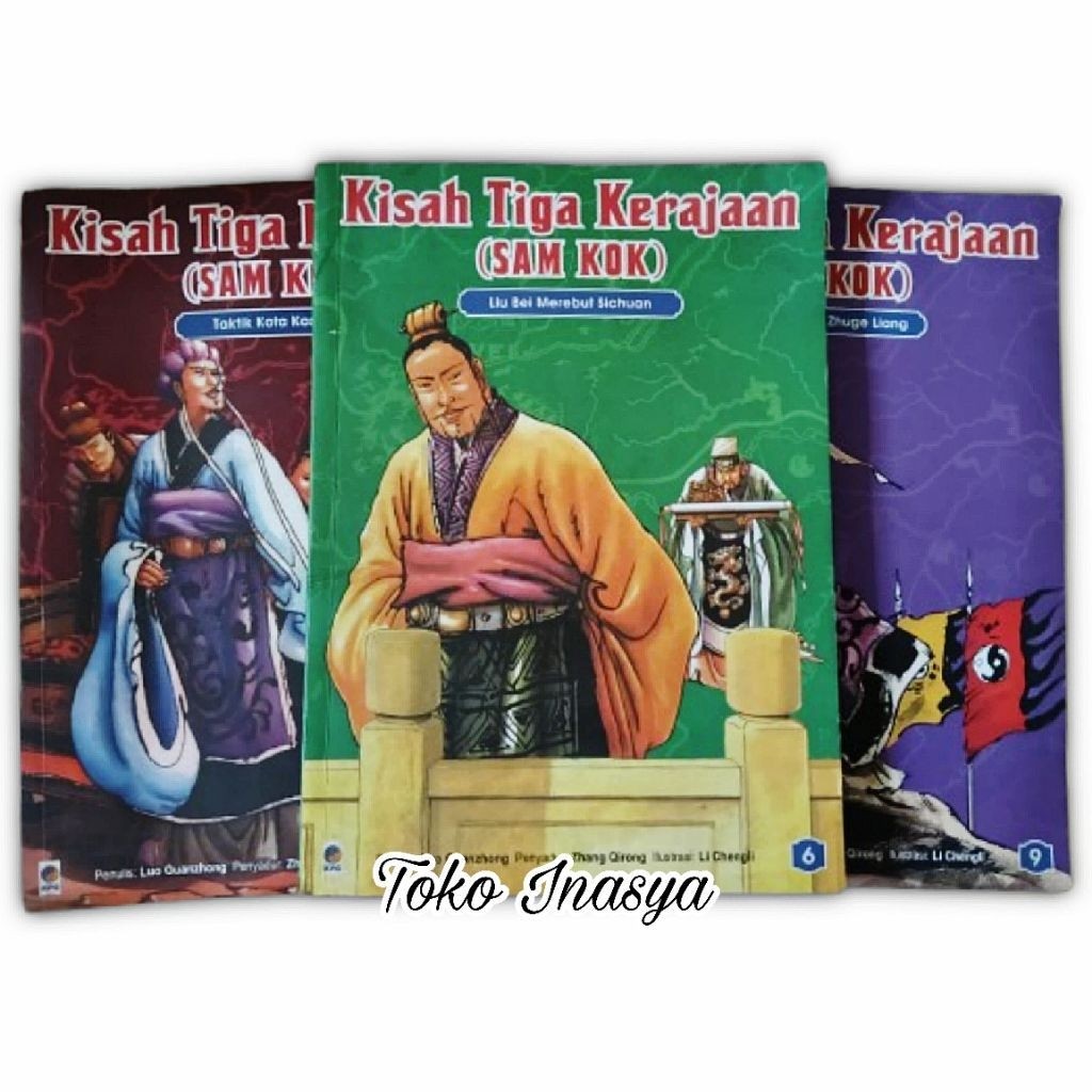 KOMIK KISAH TIGA KERAJAAN (SAM KOK) SAMKOK / ORIGINAL