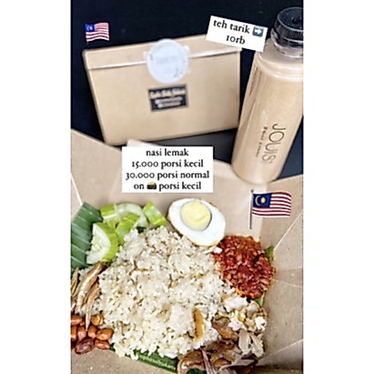 Nasi Lemak ala Malaysia
