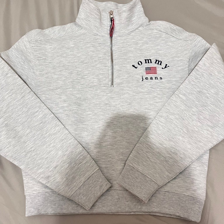 Tommy Hilfiger Jeans Half Zip Quarter Zip Sweatshirt - Original Authentic