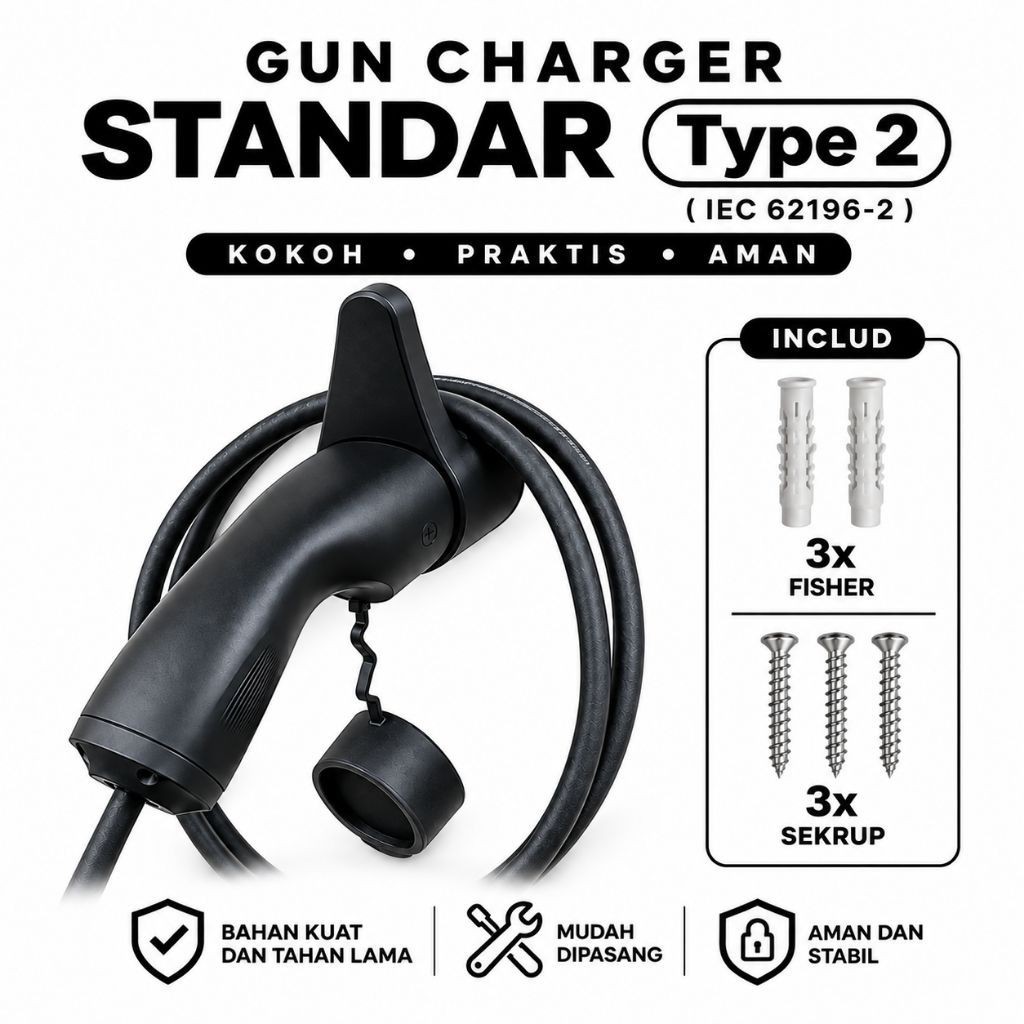 Bracket Gun Charger | Wall Mount | Type 2