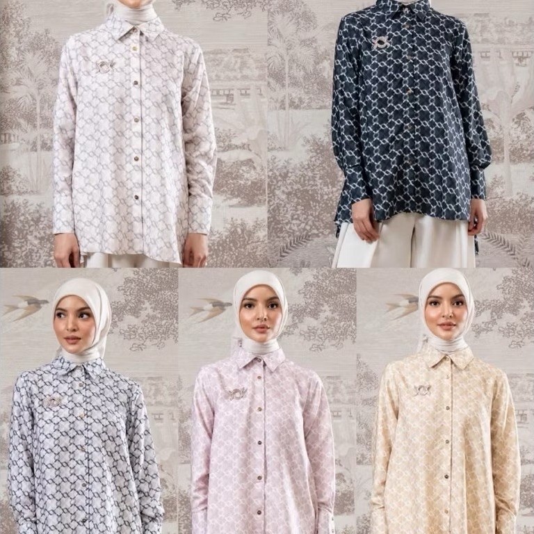 Wk monogram pleted shirt
