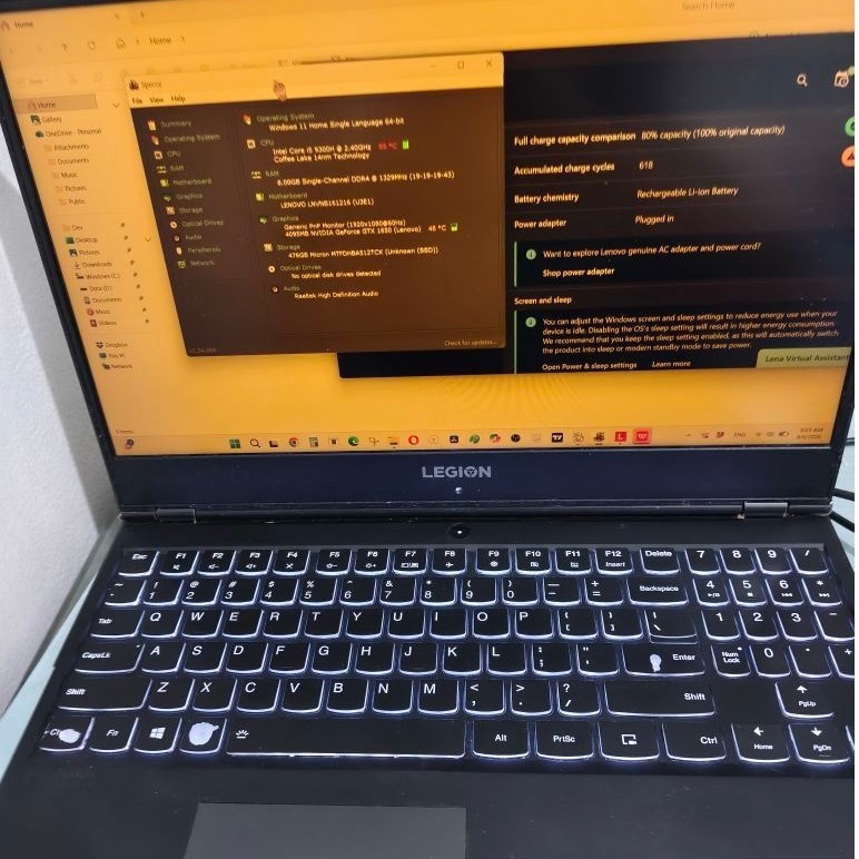 Lenovo Ideapad i5-9300H GTX 1650 — RAM 8GB / SSD 512GB Bekas