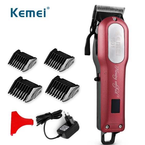 Kemei 1031 Alat Cukur Rambut Kemei 1031 Professional Rechargeable Hair Clipper Km-1031 Cukuran Kemei