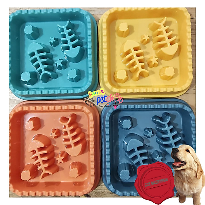 Slow Feeder Pets Feeder Tempat Makan Hewan Anjing & Kucing