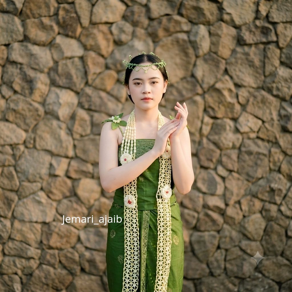 MELATI PALSU TIBODODO/ MELATI PALSU DODOTAN. 90CM. MELATI PALSU COTOUN BUD