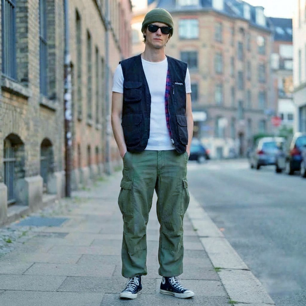 Utility vest jacket Kaepa