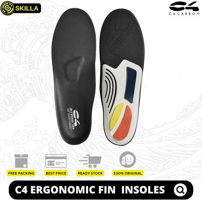 C4 Ergonomic fin Insoles