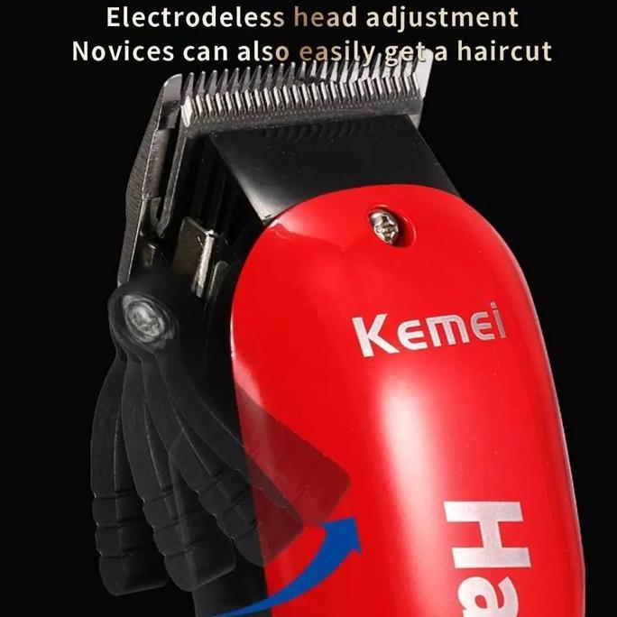 Alat Cukur Rambut Kemei Km 707Z Hair Clipper Professional Turbo Mesin Cukuran Km 707Z