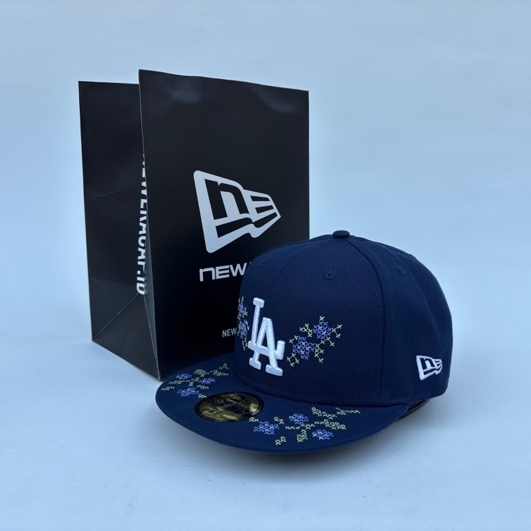 Topi NEW ERA 59Fifty Pack Garden MLB LA LOS ANGELES DODGERS Original