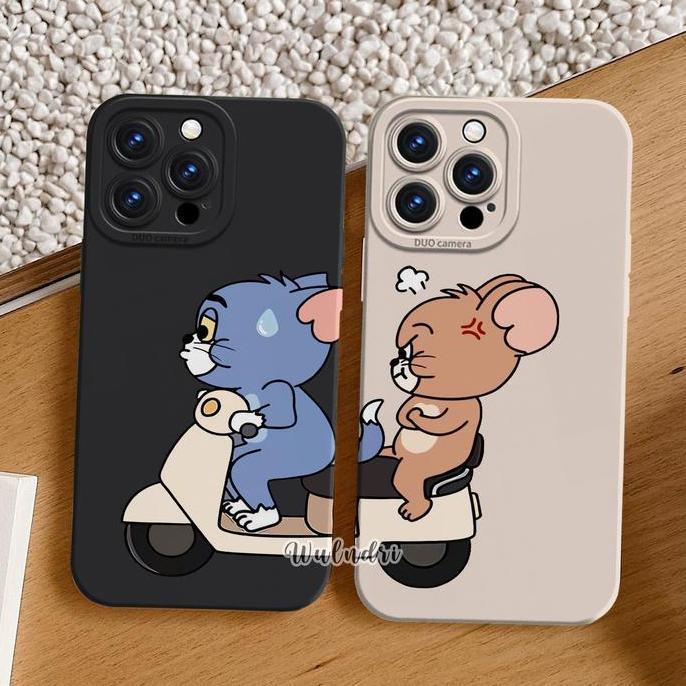 [CUCI GUDANG] CASE COUPLE UNTUK HP OPPO REALME SAMSUNG REDMI INFINX IPHONE POCO VIVO SOFTCASE MACARO