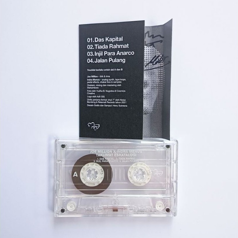 Kaset pita (signed) Joe million x Indra menus - Taklimat Eskatalogi