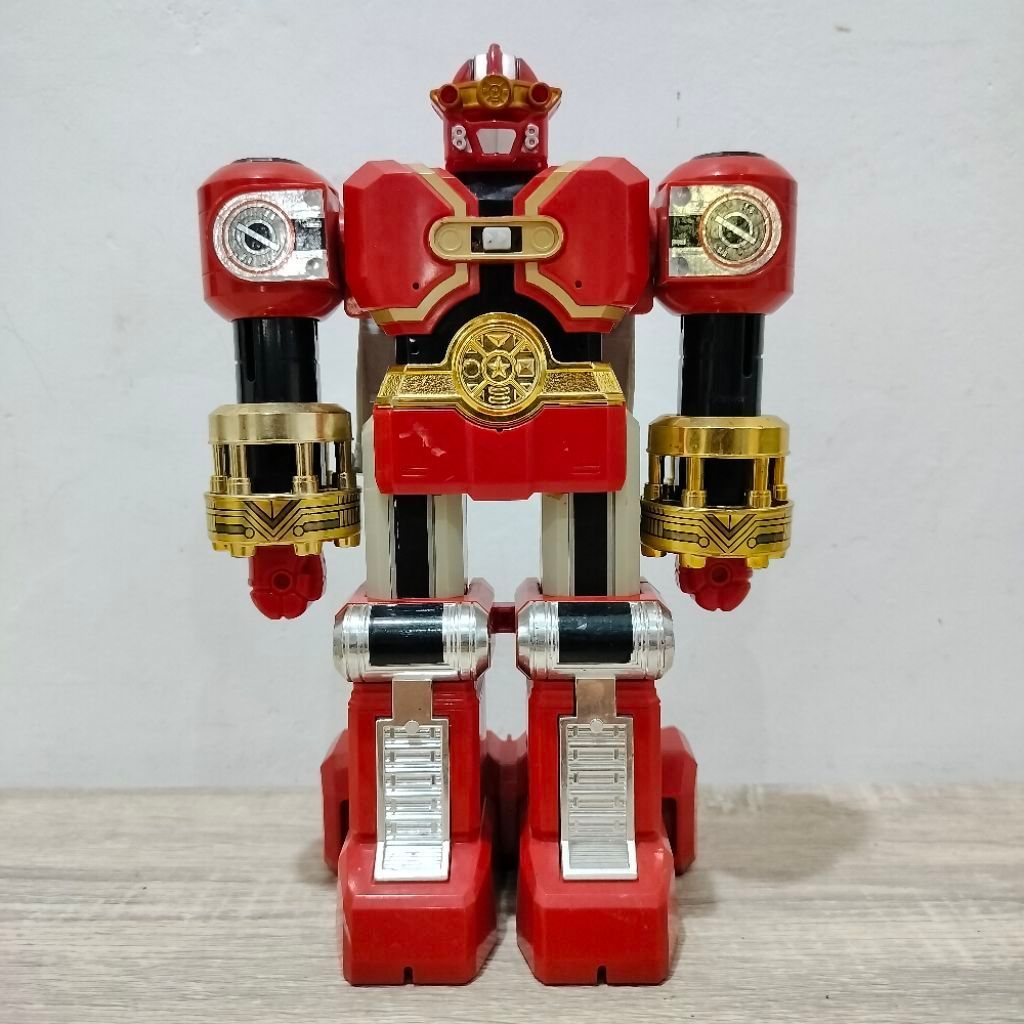 DX power rangers zeo red battlezord