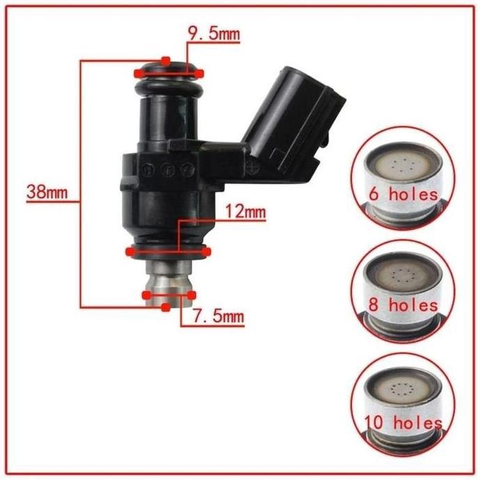 INJECTOR INJEKTOR SUPERFLOW BEAT VARIO 110 125 150 160 SCOOPY PCX ADV 150 160 CB150 CBR CB 150 CRF 1