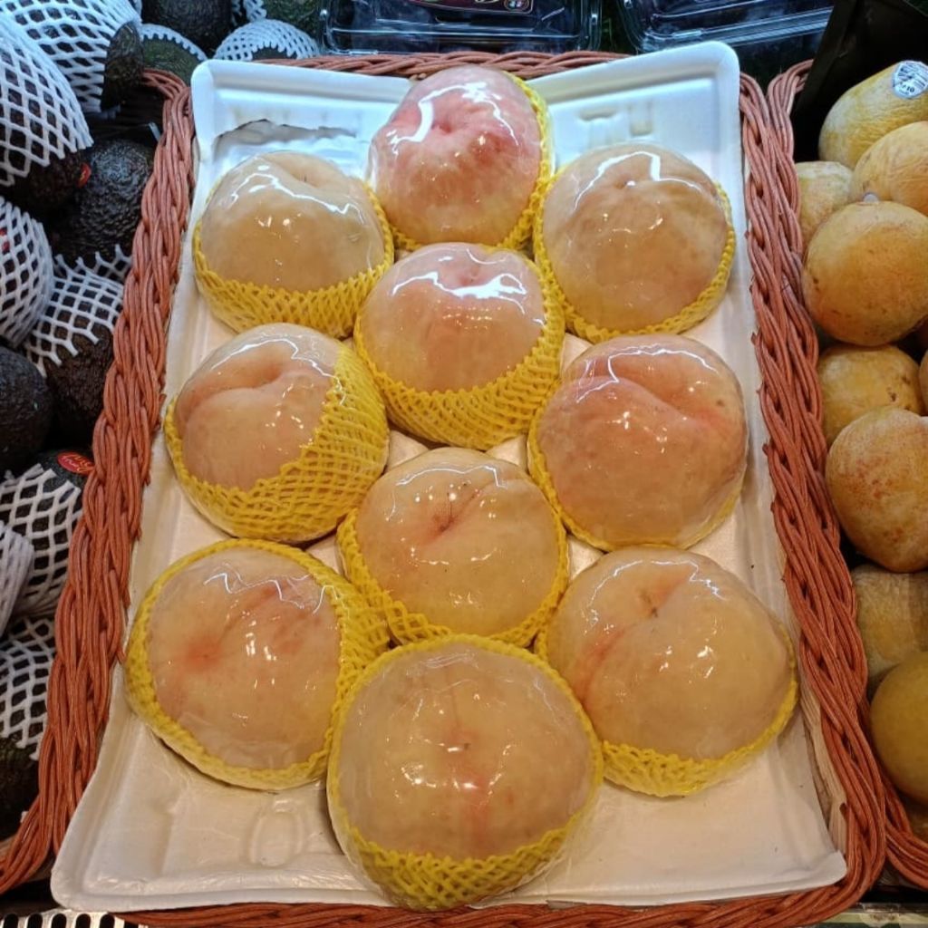 Peach Korea Premium Import – Buah Peach Korea Segar Manis Juicy Berkualitas
