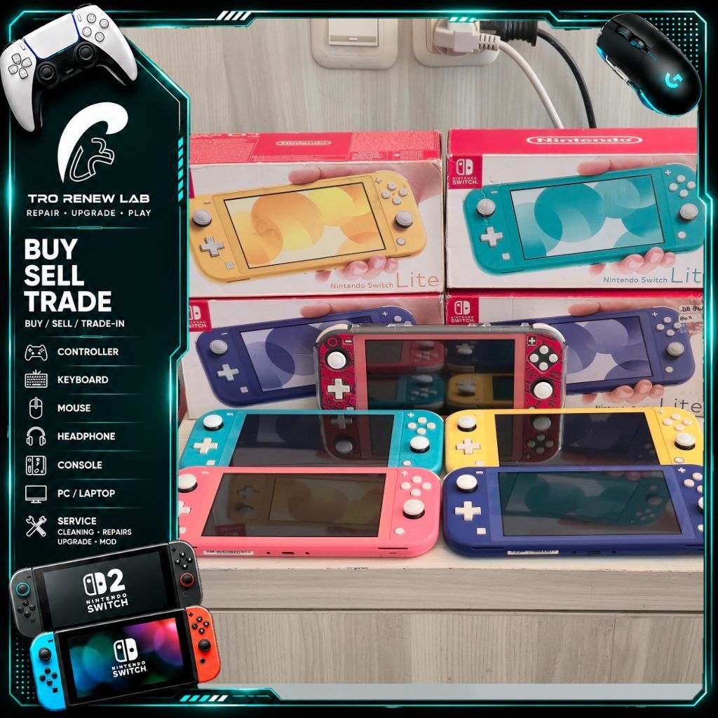 NINTENDO SWITCH LITE SECOND ORIGINAL