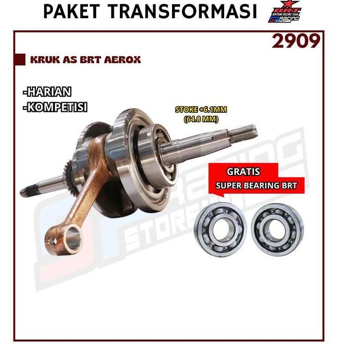 PROMO BEBAS 3-KRUK AS BRT MURAH-KRUK AS -CRANKSHAFT BRT-BANDUL BR