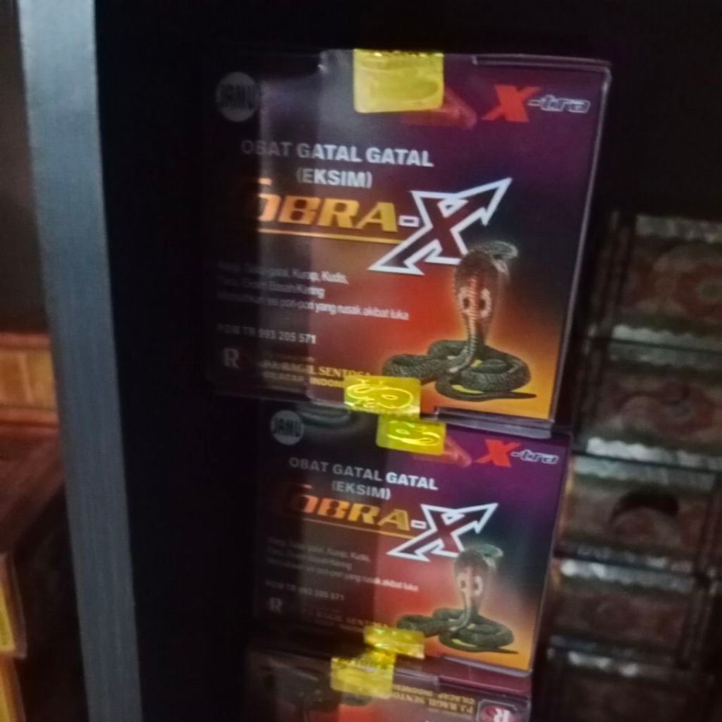 Cx Gatal-Gatal (Exsim) Kapsul Tradisional Cobra-X