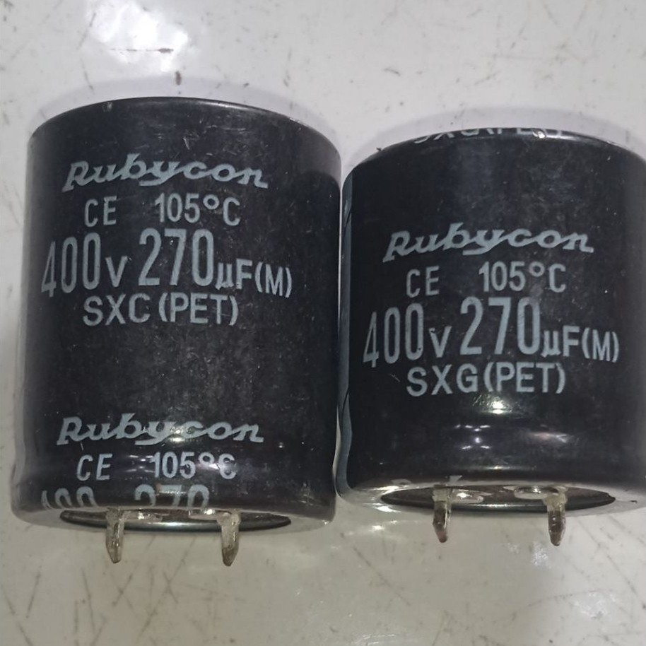 elco nipon dan rubycon,200uf/450v, 270uf/400v, 820uf/250v 1pcs