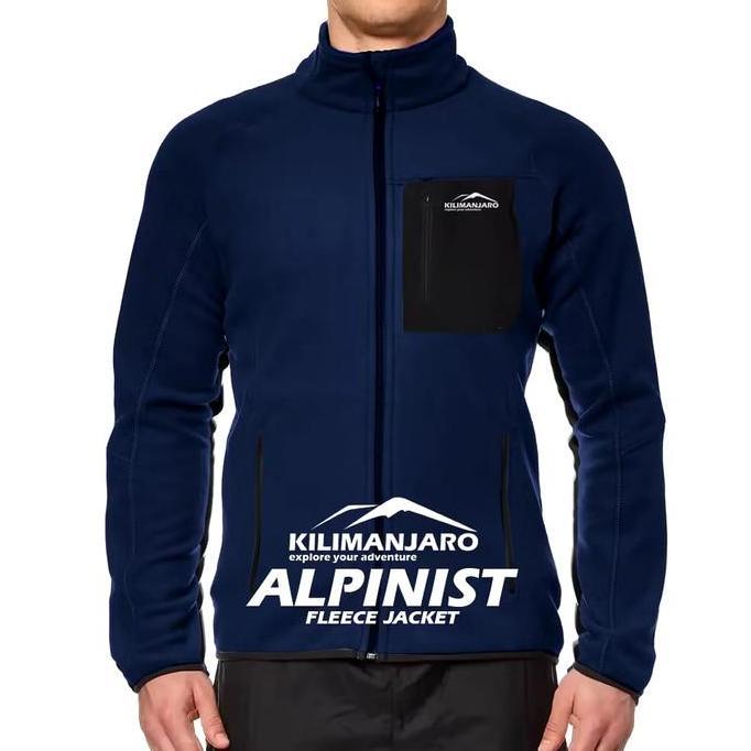 Jaket Fleece Thermal Kilimanjaro Alpinist - Jaket Polar Fleece Kilimanjaro