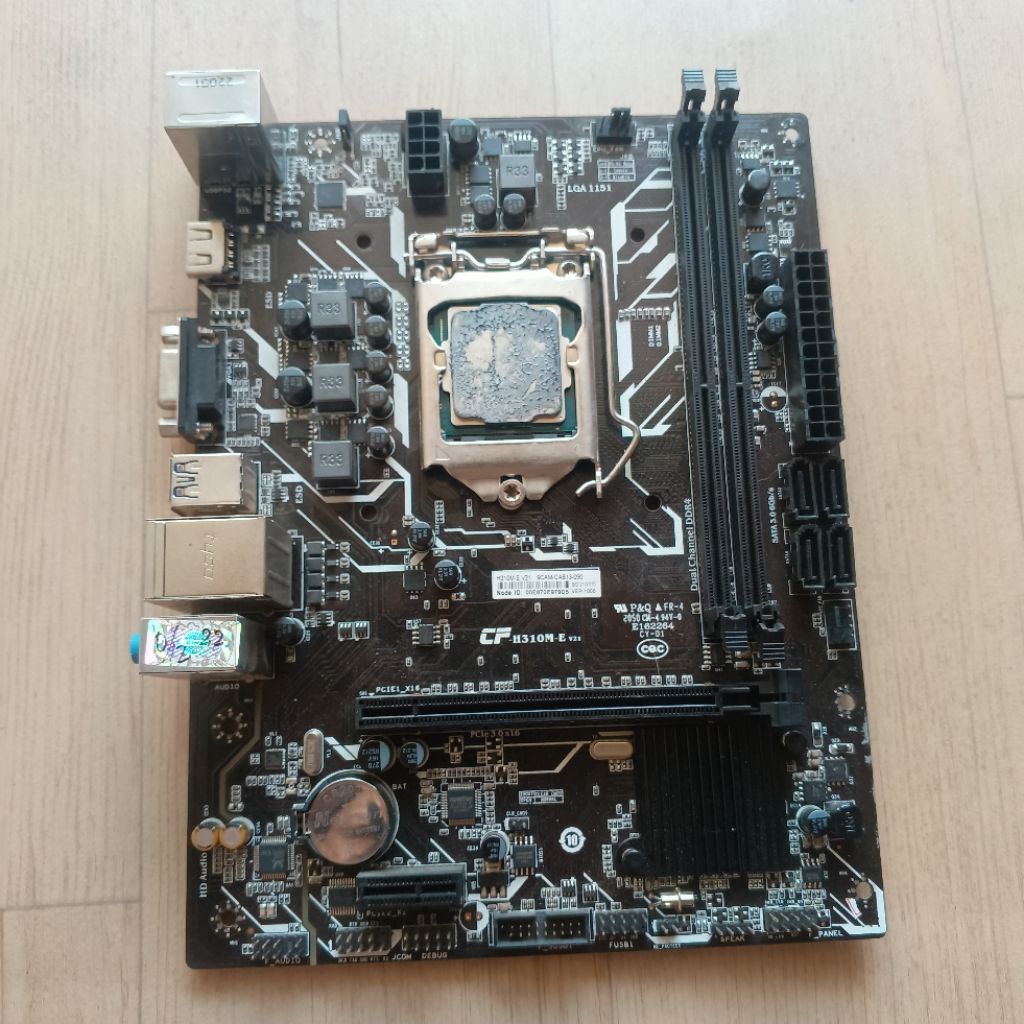 Motherboard Colorful H310M-E mATX Plus Processor i5 8400 i3 8100