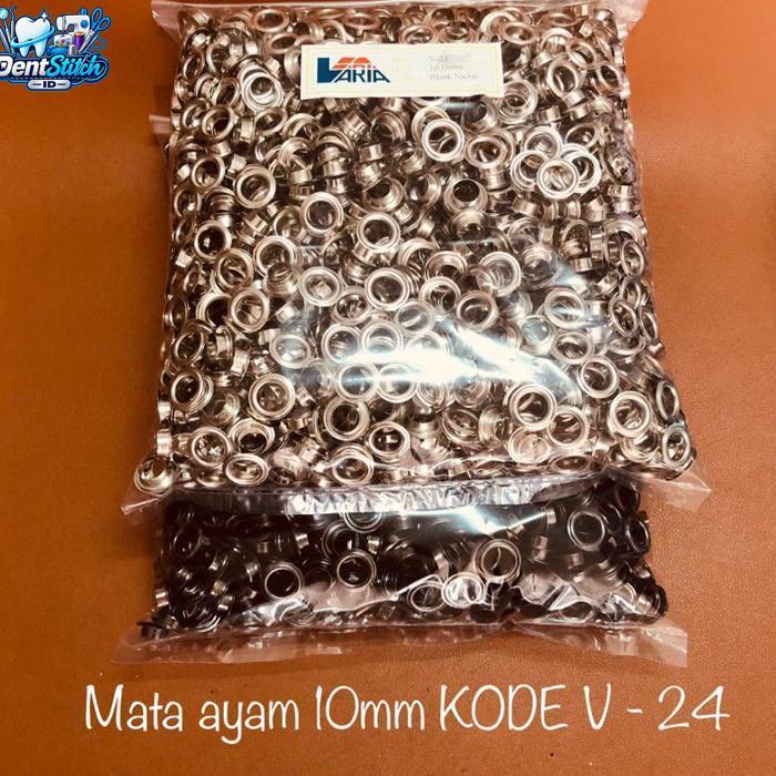 mata ayam 10mm / mata ayam eyelet 10mm + ring / mata ayam spanduk 10mm