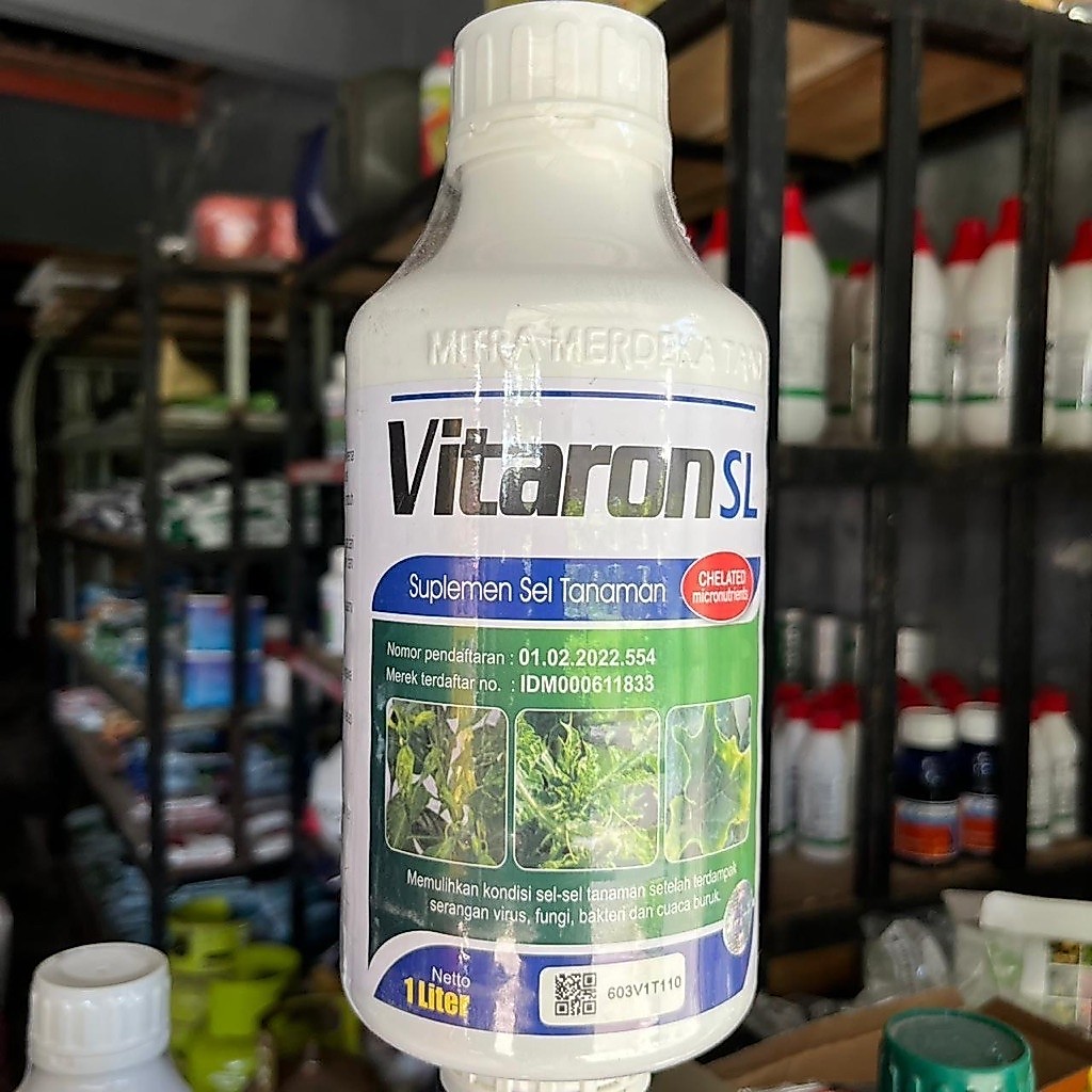Pupuk vitaron sl 1 liter original