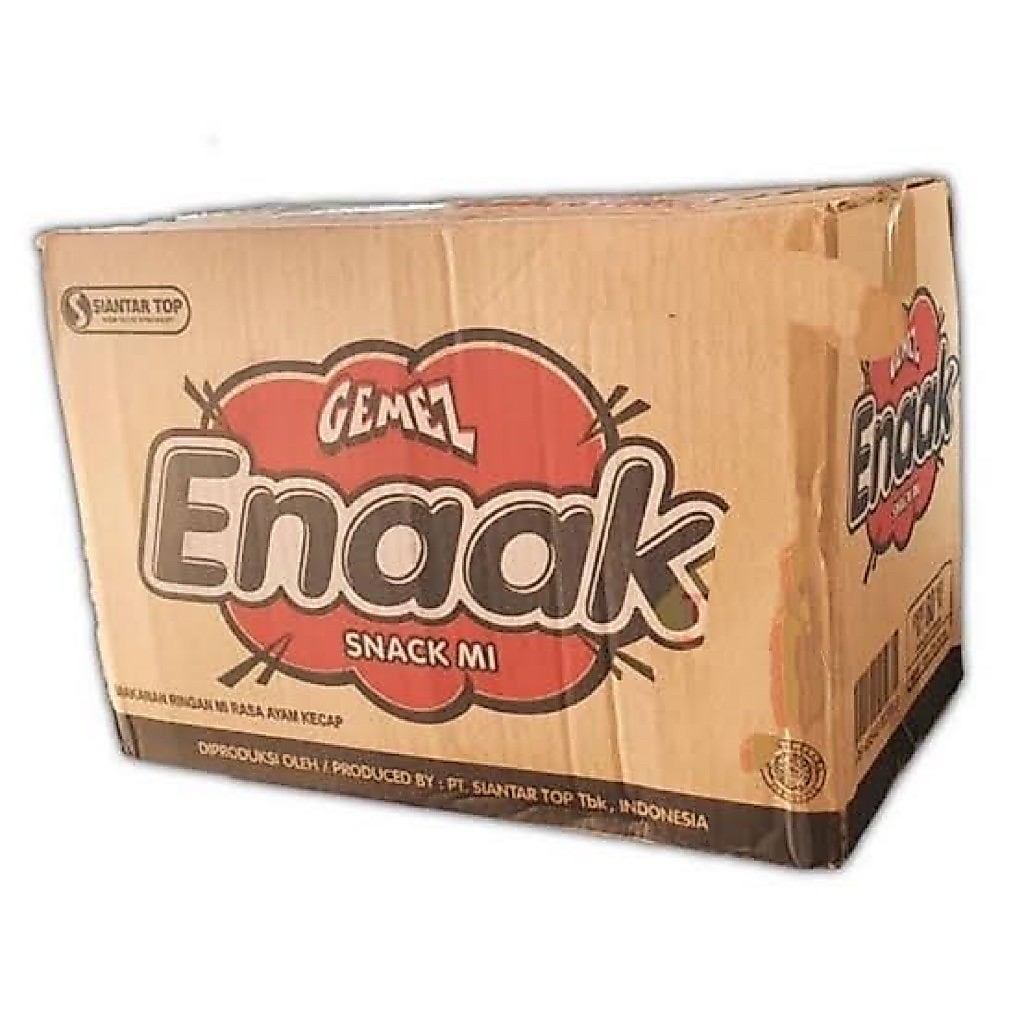 Snack Mie Gemez Enaak Kremez 1 dus - Mie Kering Ringan, Kriuk, dan Praktis