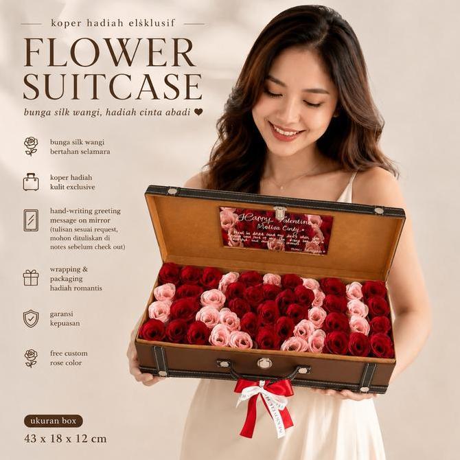 Prete - Treasure Box Jumbo Hadiah Flowers Box Hadiah - Maxwell Flowers