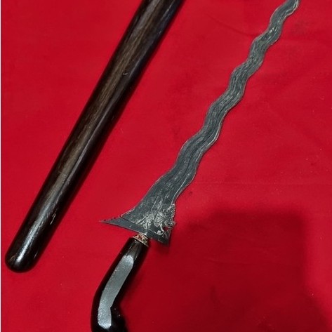 Keris Nogo Sosro Lengkap Dengan Warangka Luk 13,11