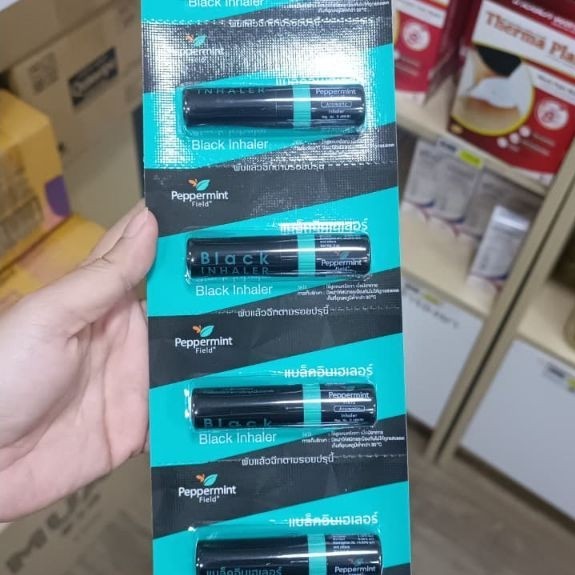 Inhaler Black Peppermint Original Thailand