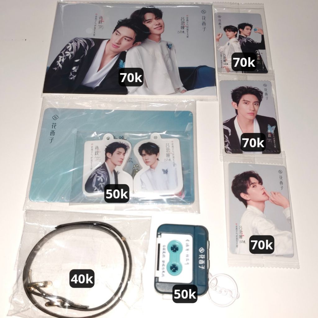 [WAJIB CO BUNGKUS] official photocard pc merch aylio ayden sng sunzheng elio lu sitong double helix 