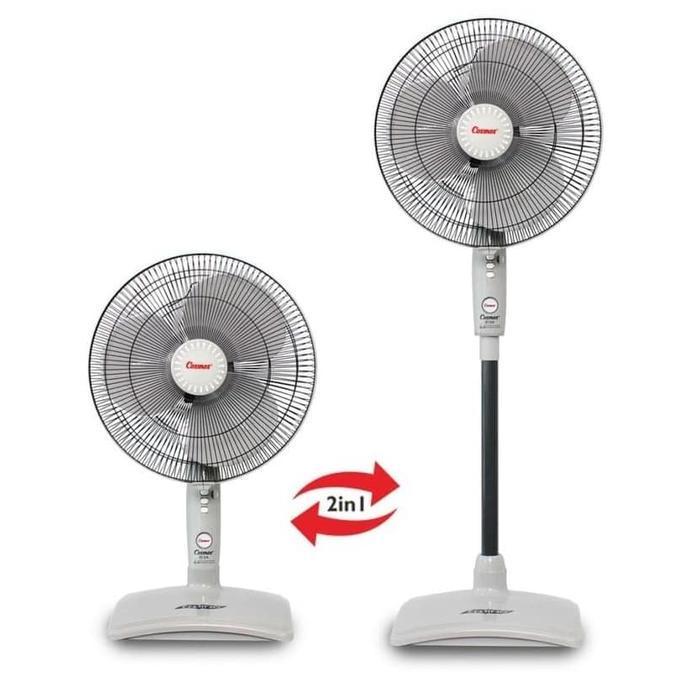 kipas angin COSMOS 16 inch SN TWINO / stand fan COSMOS 16 SN TWINO