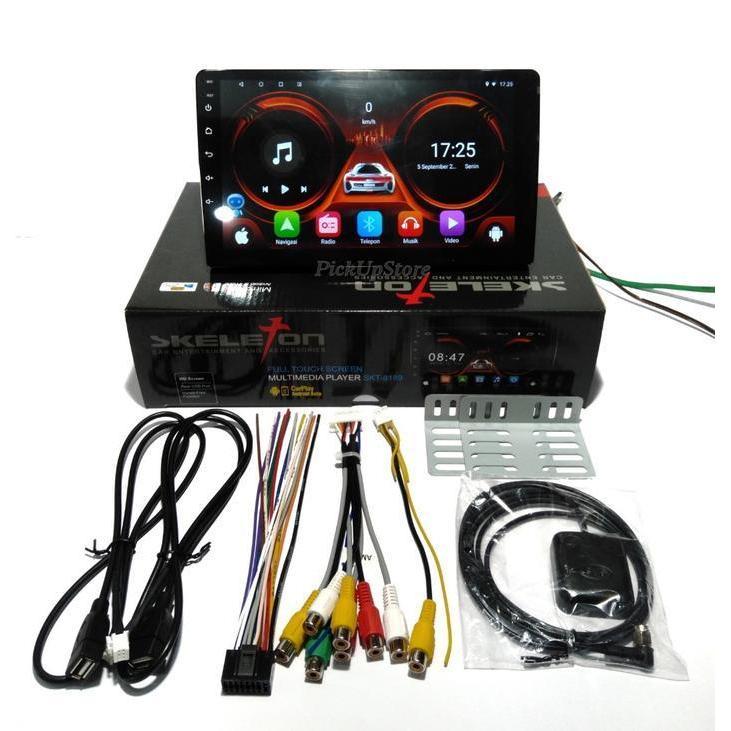 PAKET HEAD UNIT ANDROID SKELETON 9INCH RAM 2/32GB DGN FRAME AVANZA 9" 2019UP ORIGINAL DAN TERPERCAYA