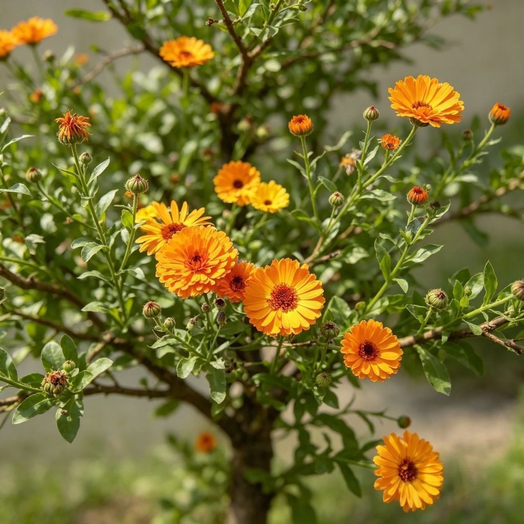 10 Biji Benih Bunga Calendula Benih Bunga Hias Benih Bunga Calendula