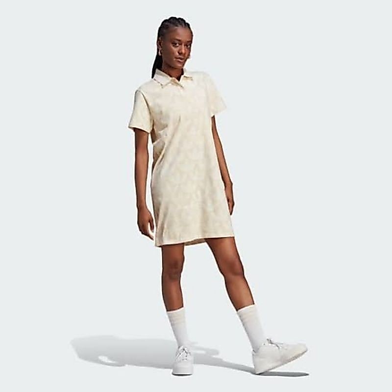 ADIDAS TREFOIL MONOGRAM POLO DRESS IJ6002 ORIGINAL