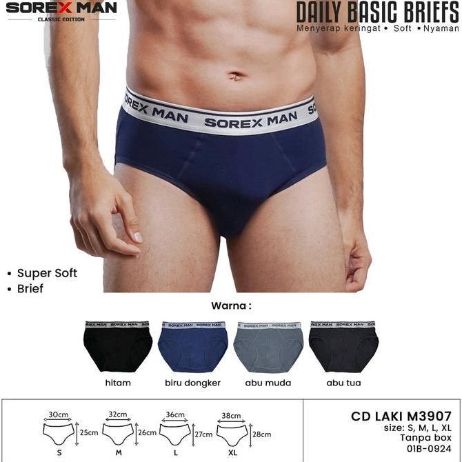 Cd Celana Dalam Pria Sorex Man 3907 Cd Sorex Man