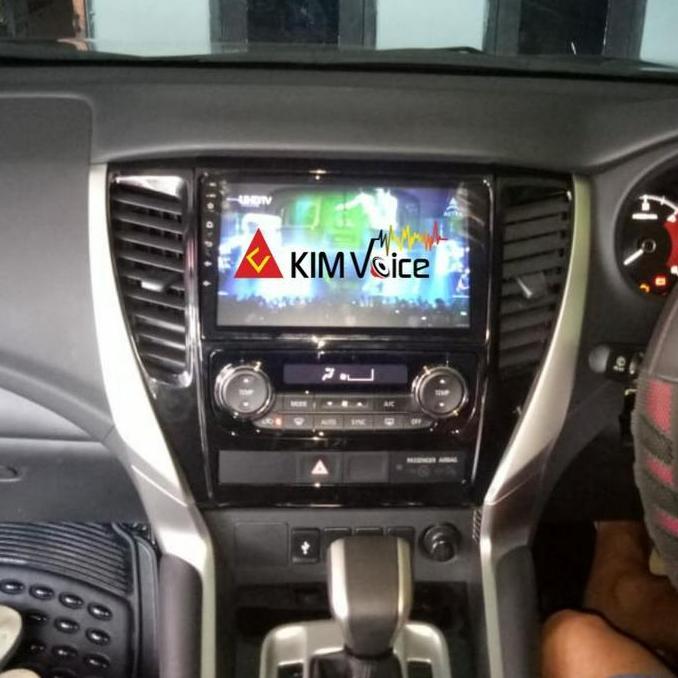 Head Unit Android Mtech 9/10 inch OEM Pajero 2017 Up Soket PNP
