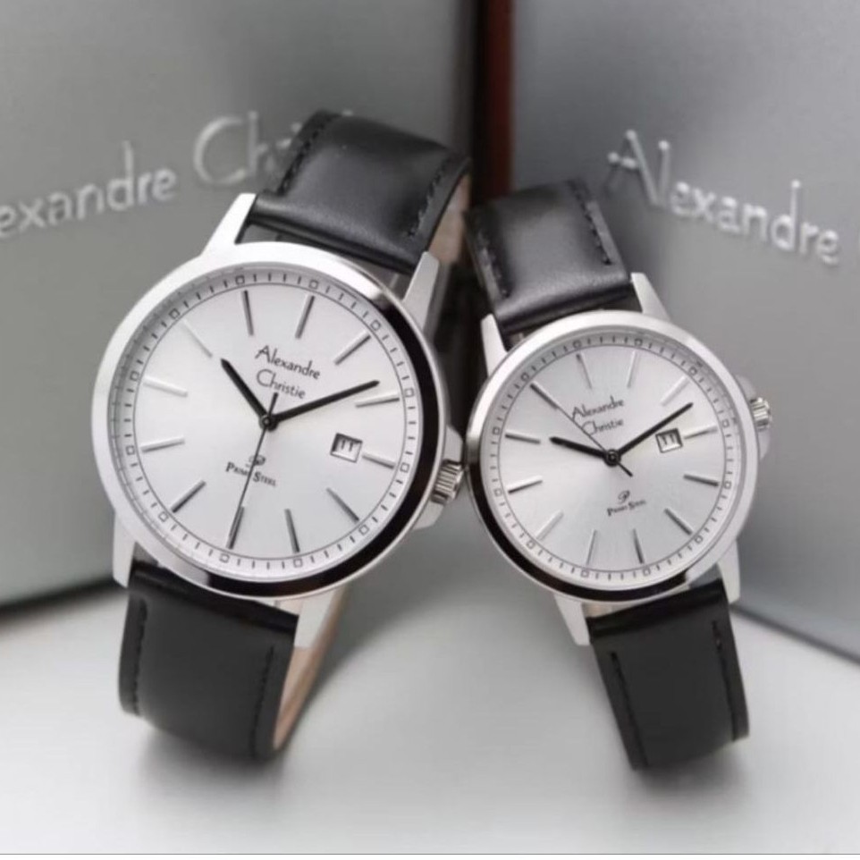 (HARGA CAUPLE)JAM TANGAN CAUPLE ALEXANDRE CHRISTIE 1014/AC1014MD-LD/AC1014(ORIGINAL)