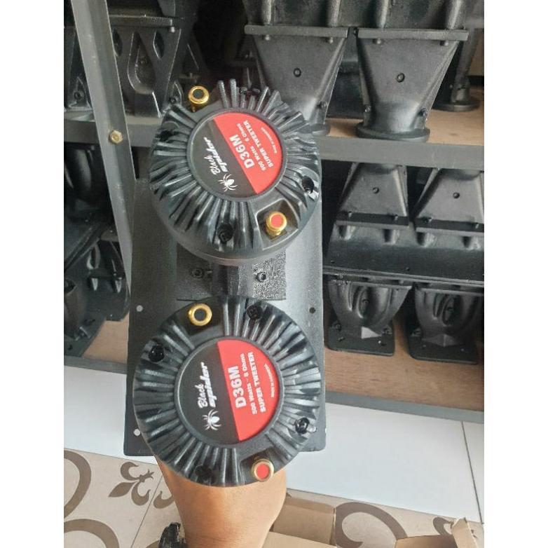 HORN TWEETER LINE ARRAY DOBEL 2X1 INC UKURAN 24X17 CM TINGGI 15 CM