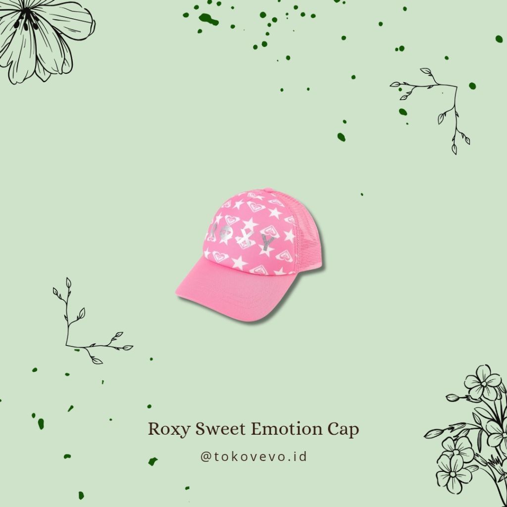 Topi Anak Roxy Original - Sweet Emotions Cap